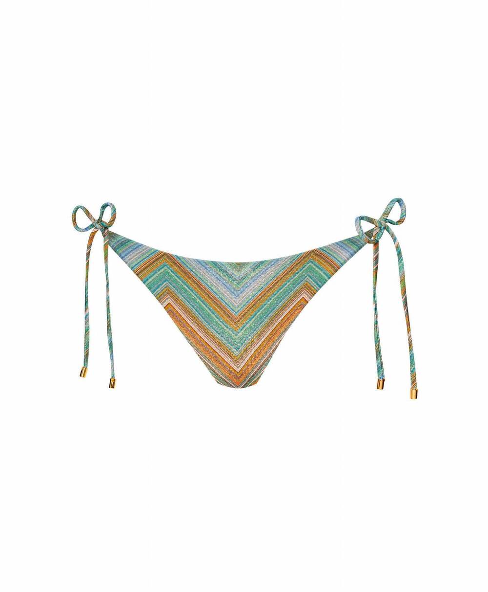 NEW PQ SWIM women's tie side bikini bottom in chevy